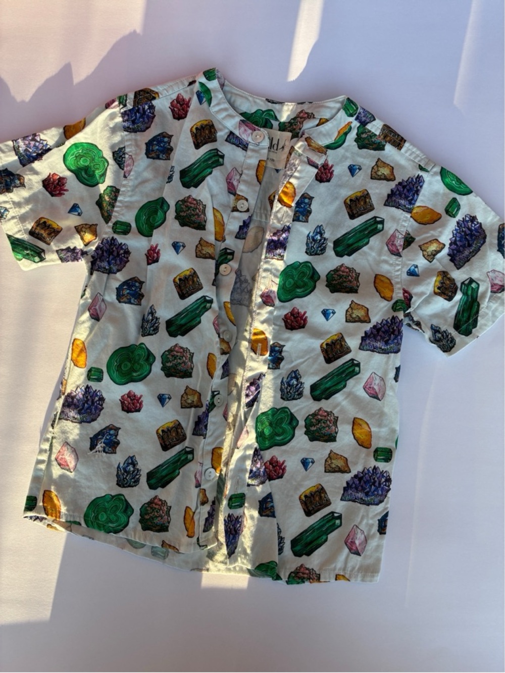 EUC Vild House of Little Gemstone Shirt 5/6y - Picture 3 of 4